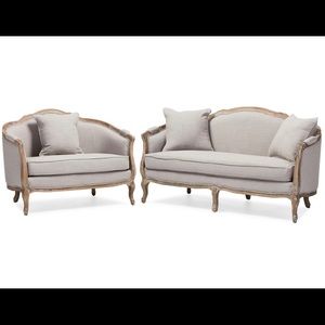 5 YARDS - Rustic Look Linen Fabric